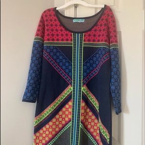 FRANCESCAS patterned sweater dress